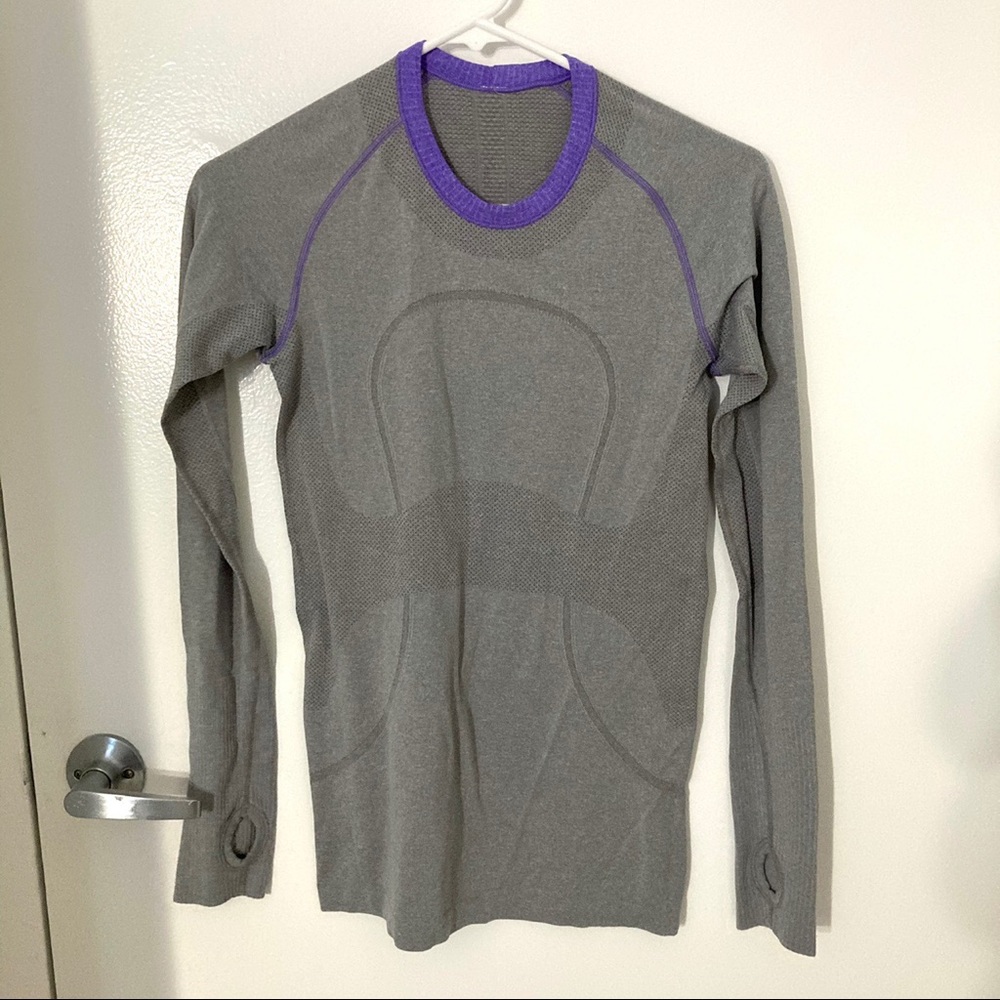 SOLD! Gray Lululemon Top